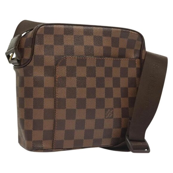 LOUIS VUITTON Damier Ebene Olaf PM Shoulder Bag - Picture 1 of 16